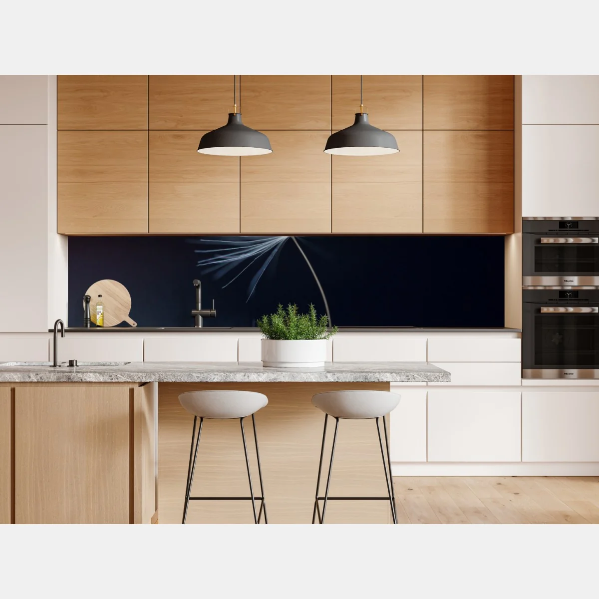 Naklejka repozycjonowalna delikatne zbliżenie nasiona dmuchawca – Wallissimo® Naklejka repozycjonowalna delikatne zbliżenie nasiona dmuchawca – Wallissimo®