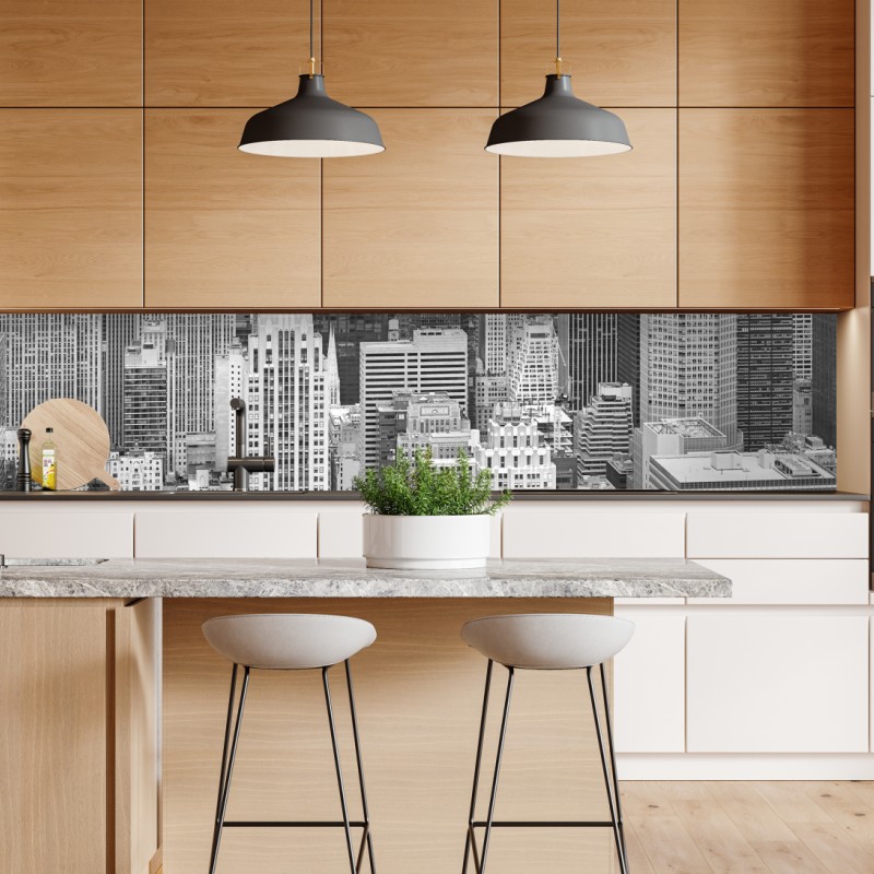 Naklejka repozycjonowalna japoński niebieski wzór seigaiha – Wallissimo®