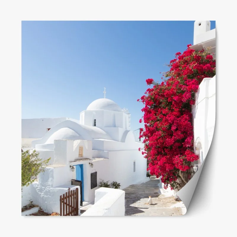 Naklejka repozycjonowalna złoty wzór wachlarza w stylu art deco – Wallissimo®