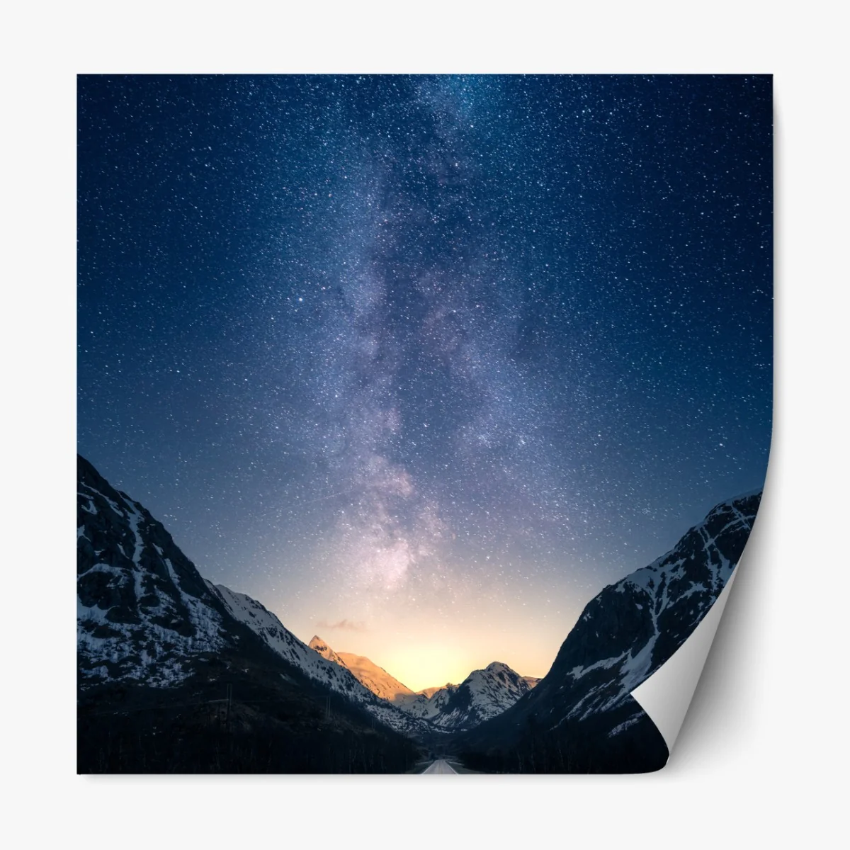 Naklejka repozycjonowalna droga ku gwiazdom – Wallissimo® Naklejka repozycjonowalna droga ku gwiazdom – Wallissimo®