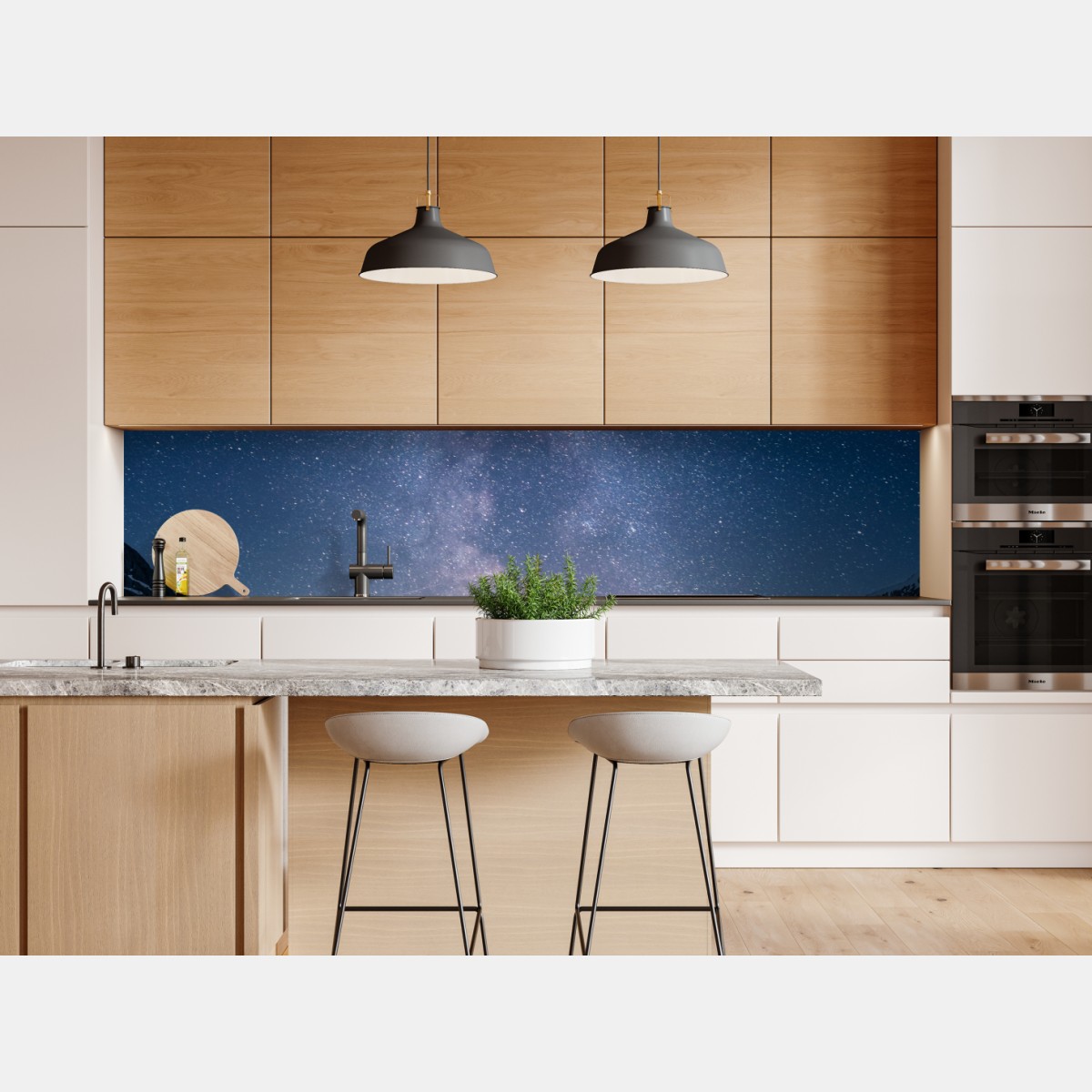 Naklejka repozycjonowalna droga ku gwiazdom – Wallissimo® Naklejka repozycjonowalna droga ku gwiazdom – Wallissimo®