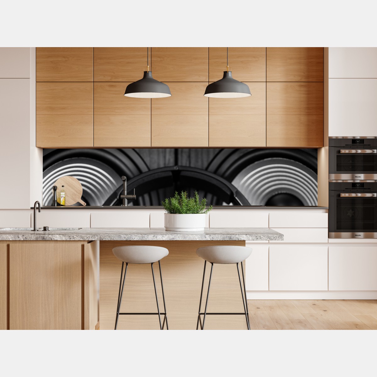 Naklejka repozycjonowalna monochromatyczne ujęcie audio ze słuchawkami i głośnikami – Wallissimo® Naklejka repozycjonowalna monochromatyczne ujęcie audio ze słuchawkami i głośnikami – Wallissimo®