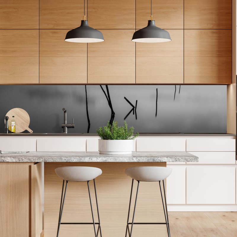 Naklejka repozycjonowalna ciemnoszary marmur ze złotymi żyłami – Wallissimo®