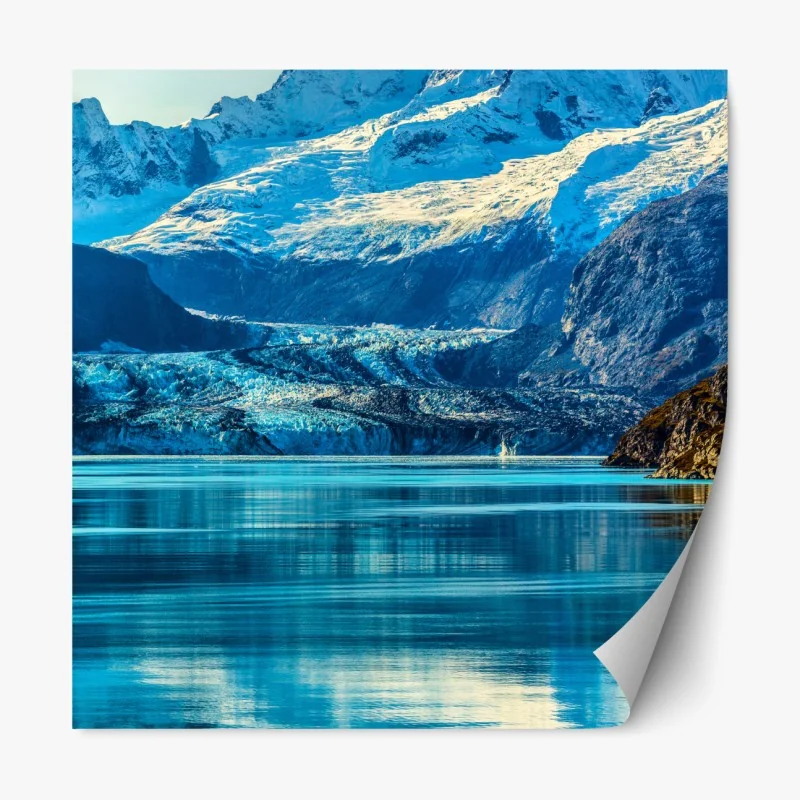 Naklejka repozycjonowalna tropikalne liście bananowca – Wallissimo®