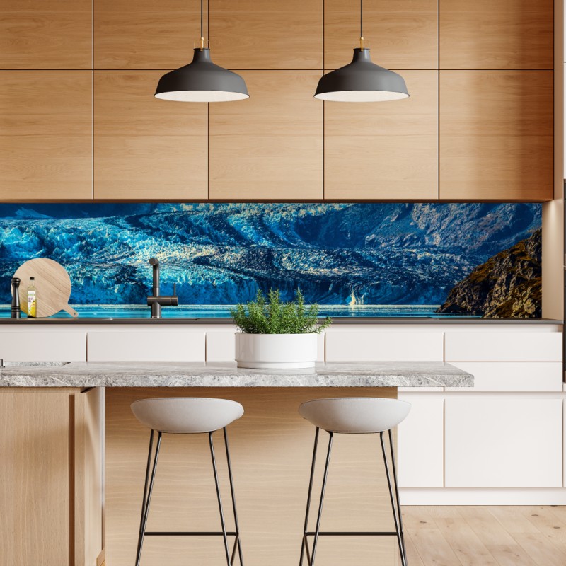 Naklejka repozycjonowalna tropikalne liście bananowca – Wallissimo®