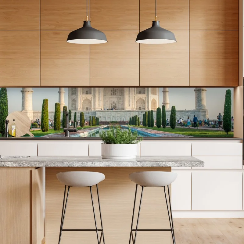 Naklejka repozycjonowalna różowy flaming w akwareli – Wallissimo®