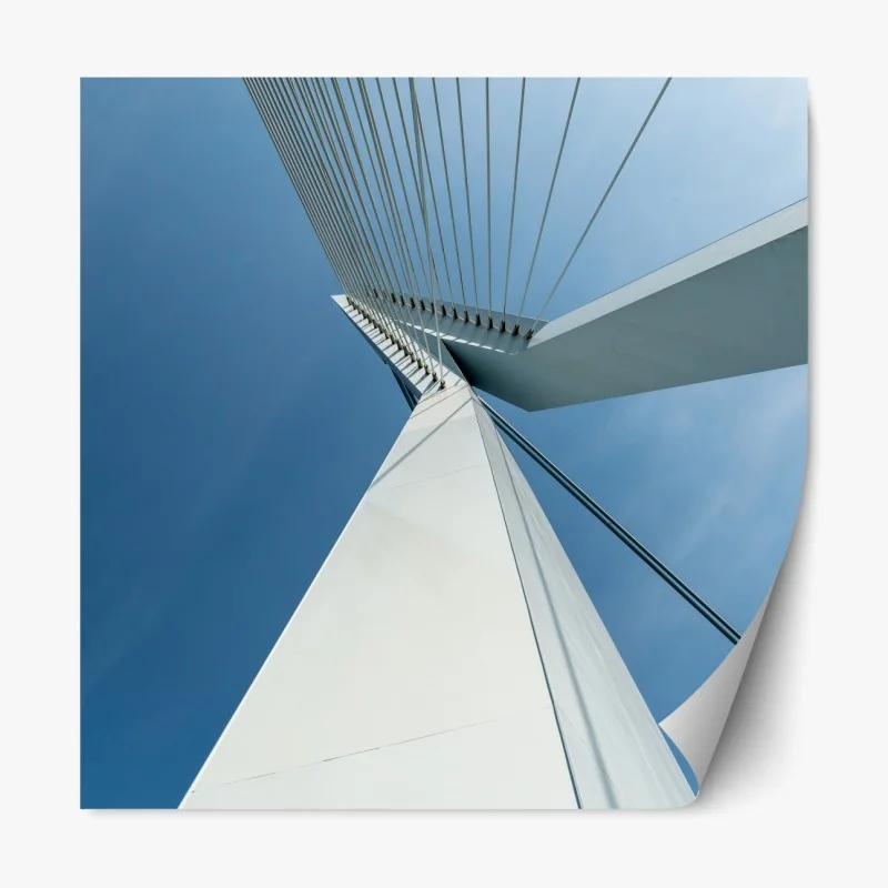 Naklejka repozycjonowalna dramatyczny szary krajobraz chmur – Wallissimo®