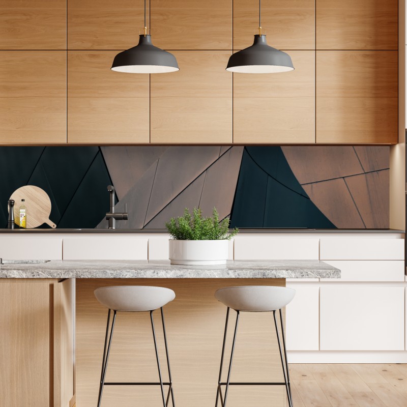 Naklejka repozycjonowalna trzy dmuchawce na turkusowym tle – Wallissimo®