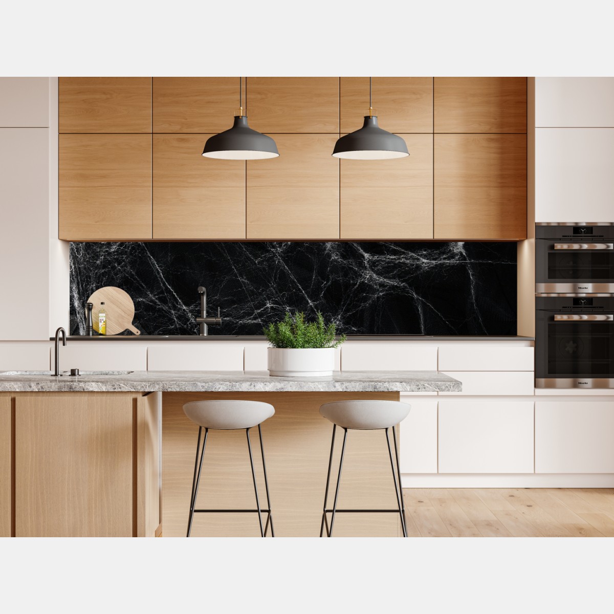 Naklejka repozycjonowalna mroczna pajęczyna na czarnym tle – Wallissimo® Naklejka repozycjonowalna mroczna pajęczyna na czarnym tle – Wallissimo®