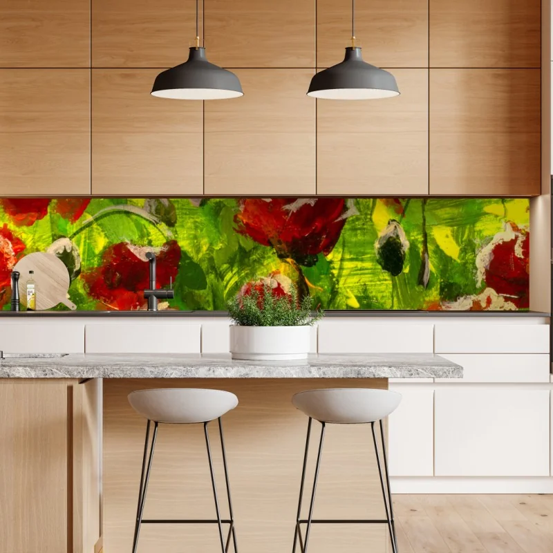 Naklejka repozycjonowalna retro koncentryczne koła – Wallissimo®