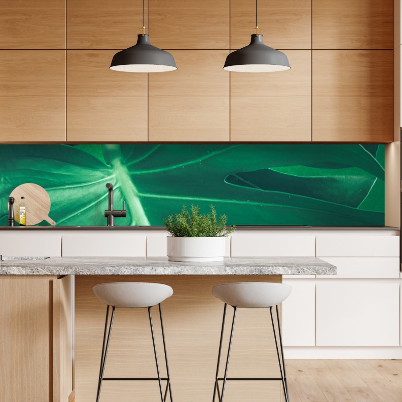 Naklejka repozycjonowalna pole czerwonych maków – Wallissimo®