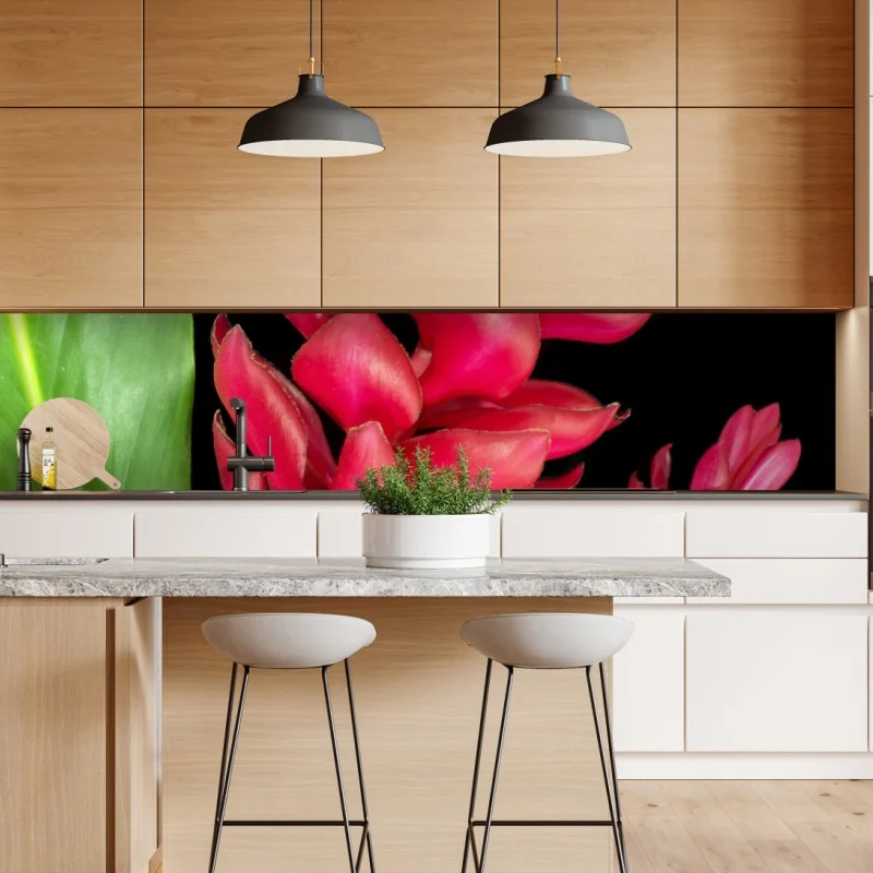 Naklejka repozycjonowalna zebra w monochromatycznych paskach – Wallissimo®