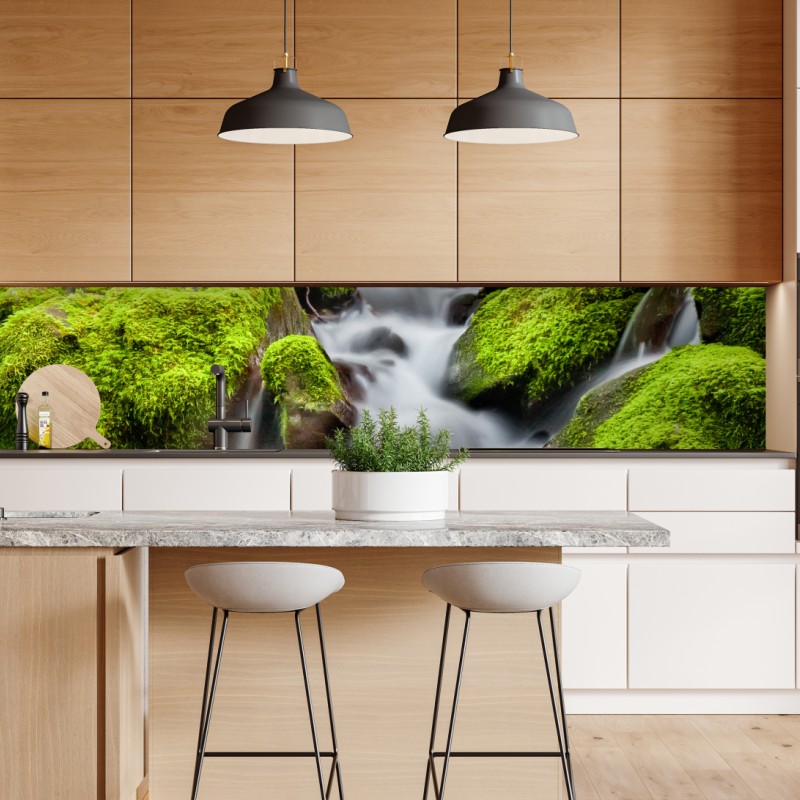 Naklejka repozycjonowalna wiosenna łąka dmuchawców – Wallissimo®