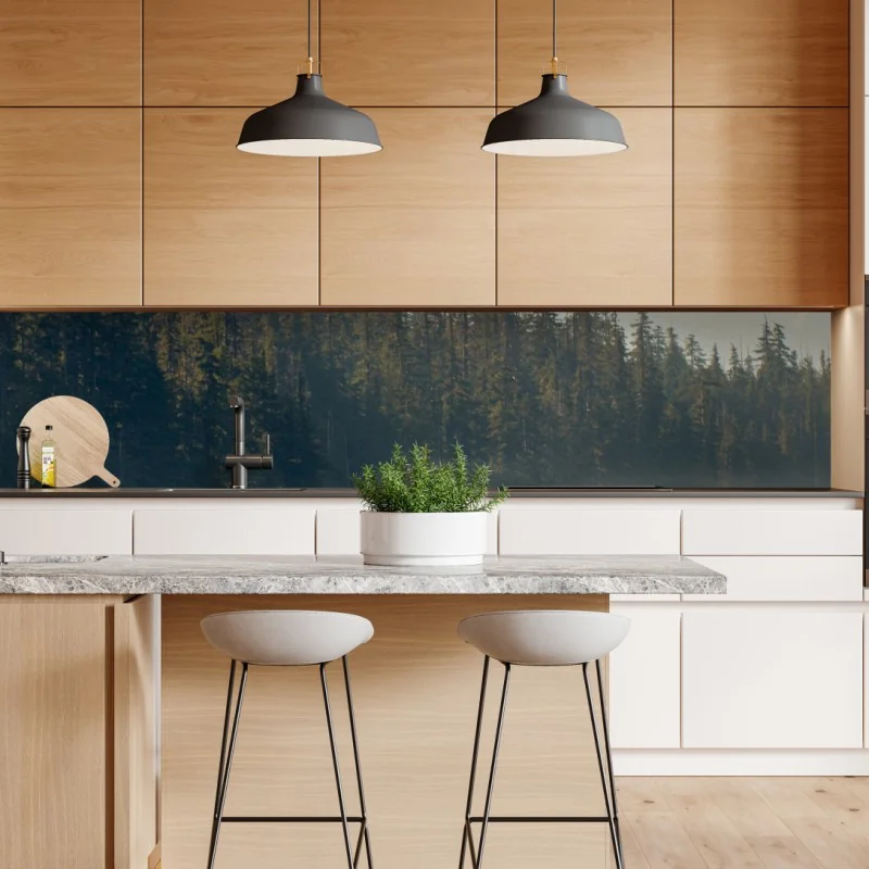 Naklejka repozycjonowalna intensywny pomarańczowy kwiat gerbery z bliska – Wallissimo®