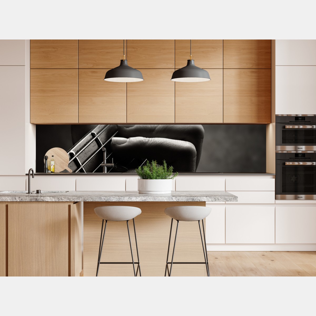 Naklejka repozycjonowalna zbliżenie dłoni gitarzysty na gryfie – Wallissimo® Naklejka repozycjonowalna zbliżenie dłoni gitarzysty na gryfie – Wallissimo®