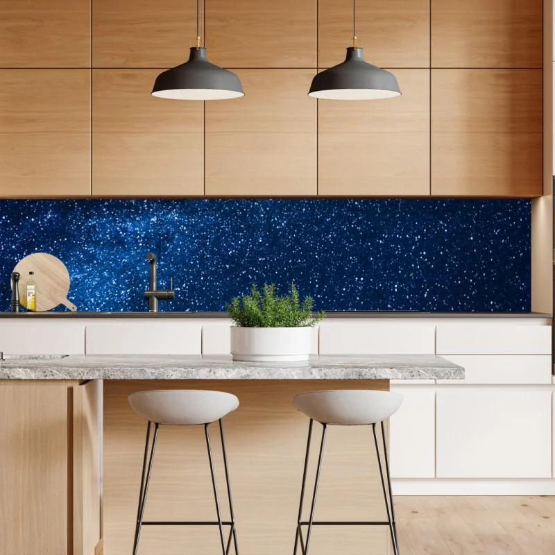 Naklejka repozycjonowalna żurawie i kwiaty persymony – Wallissimo®