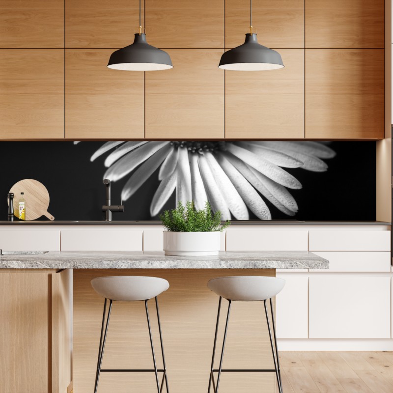 Naklejka repozycjonowalna retro falisty wzór mid-century – Wallissimo®