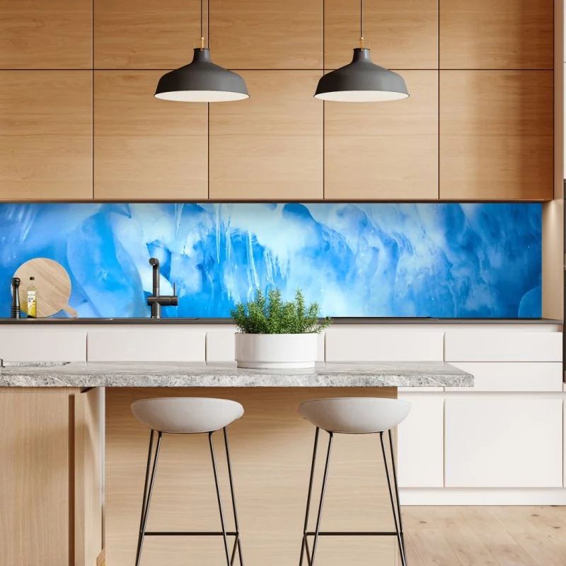 Naklejka repozycjonowalna akwarelowy wzór z ptakami i różami – Wallissimo®