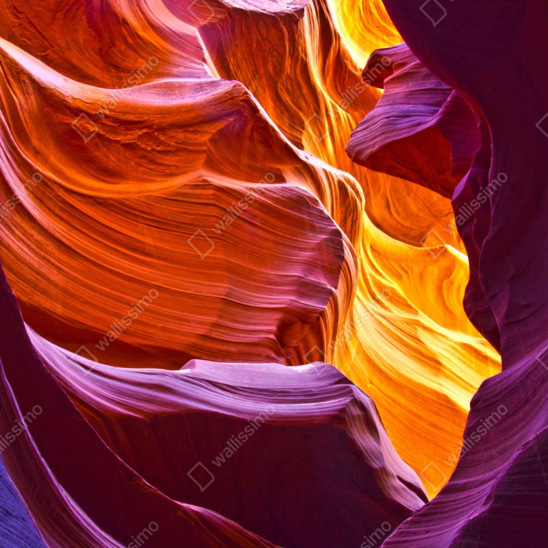 Naklejka repozycjonowalna słoneczny kanion piaskowcowy – Wallissimo® Naklejka repozycjonowalna słoneczny kanion piaskowcowy – Wallissimo®