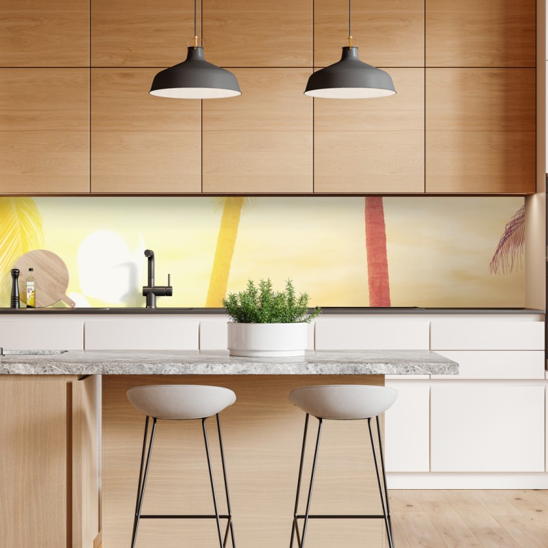 Naklejka repozycjonowalna wejście na plażę w Lubiatowie, Polska – Wallissimo®