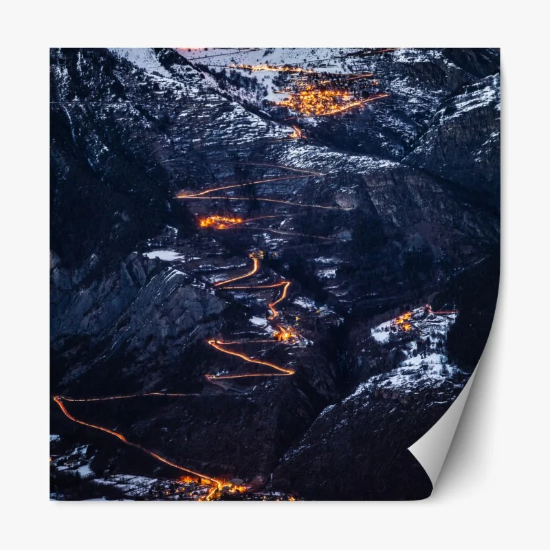 Naklejka repozycjonowalna Tower Bridge odbicie w odcieniach szarości – Wallissimo®