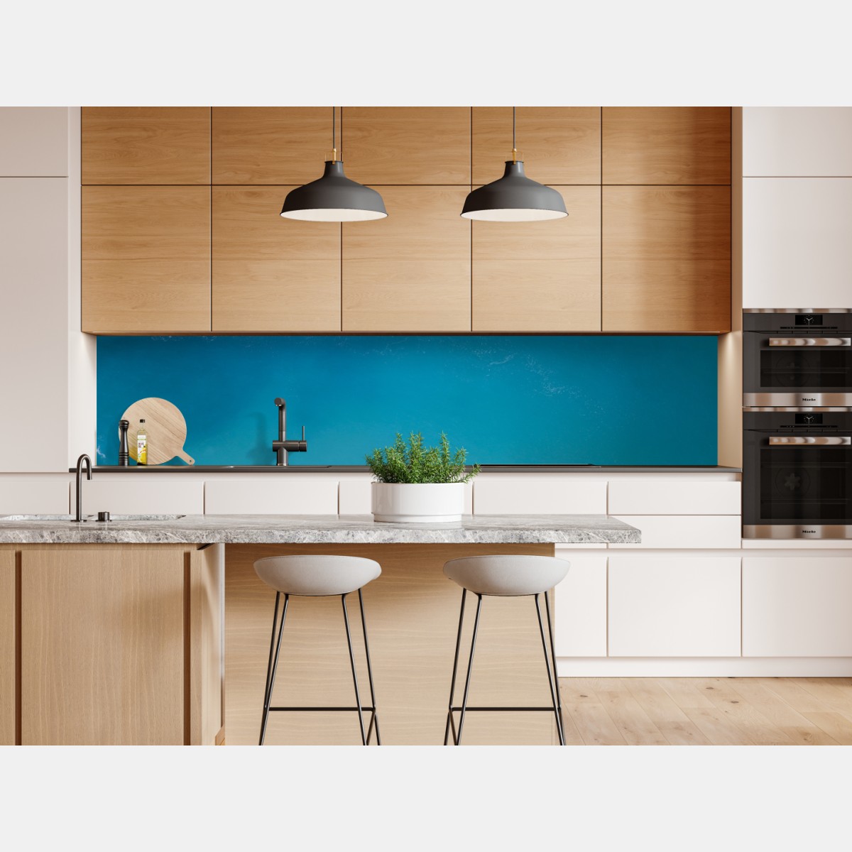 Naklejka repozycjonowalna powietrzny widok turkusowej plaży na Nusa Penida – Wallissimo® Naklejka repozycjonowalna powietrzny widok turkusowej plaży na Nusa Penida – Wallissimo®