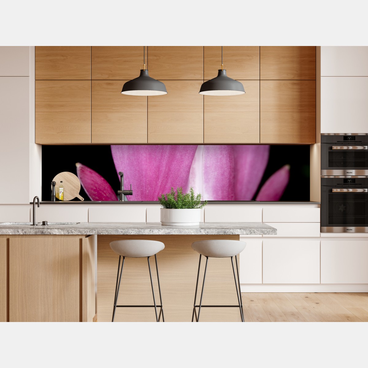 Naklejka repozycjonowalna delikatne różowe serduszko zbliżenie kwiatowe – Wallissimo® Naklejka repozycjonowalna delikatne różowe serduszko zbliżenie kwiatowe – Wallissimo®