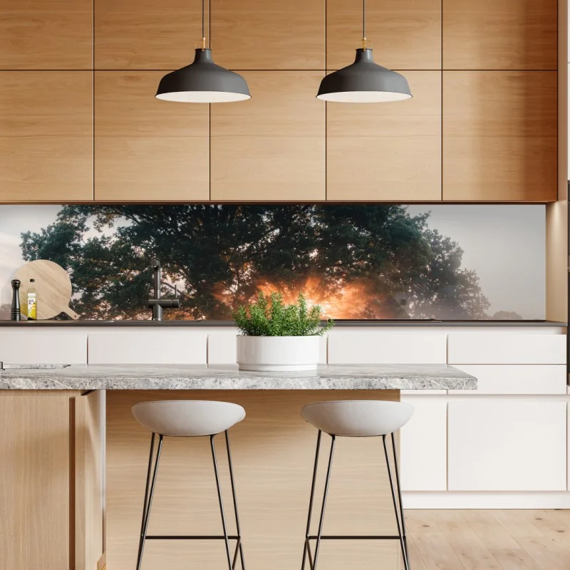 Naklejka repozycjonowalna trzy dmuchawce na turkusowym tle – Wallissimo®