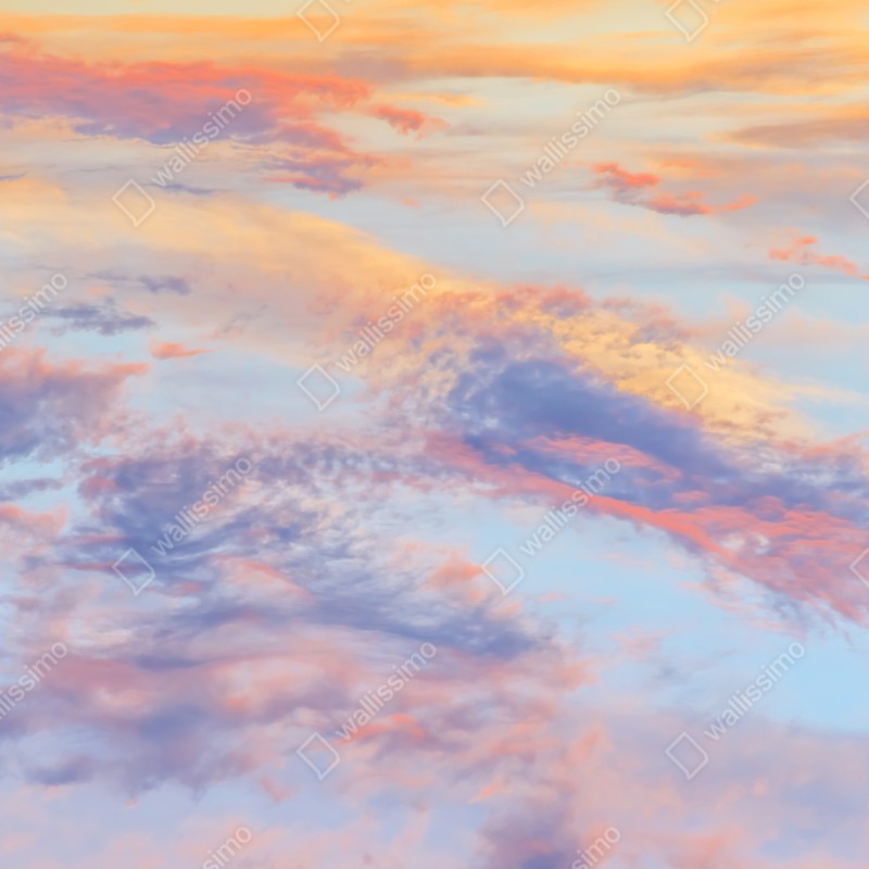 Naklejka repozycjonowalna spokojne pastelowe niebo o wschodzie słońca – Wallissimo® Naklejka repozycjonowalna spokojne pastelowe niebo o wschodzie słońca – Wallissimo®