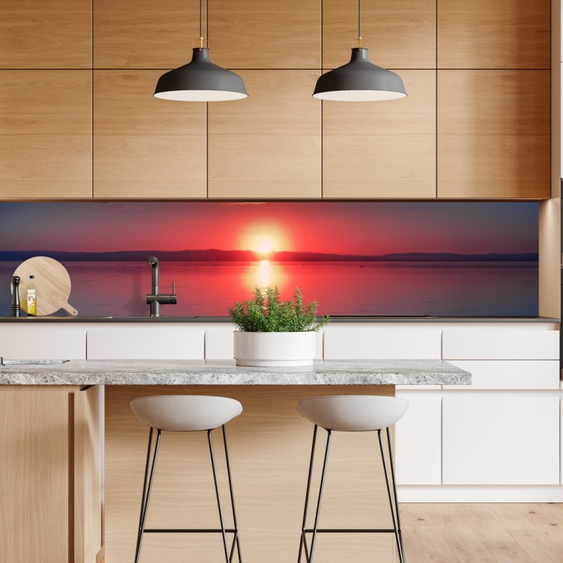 Naklejka repozycjonowalna jasna martwa natura ze słonecznikami, ziarnami i olejem – Wallissimo®