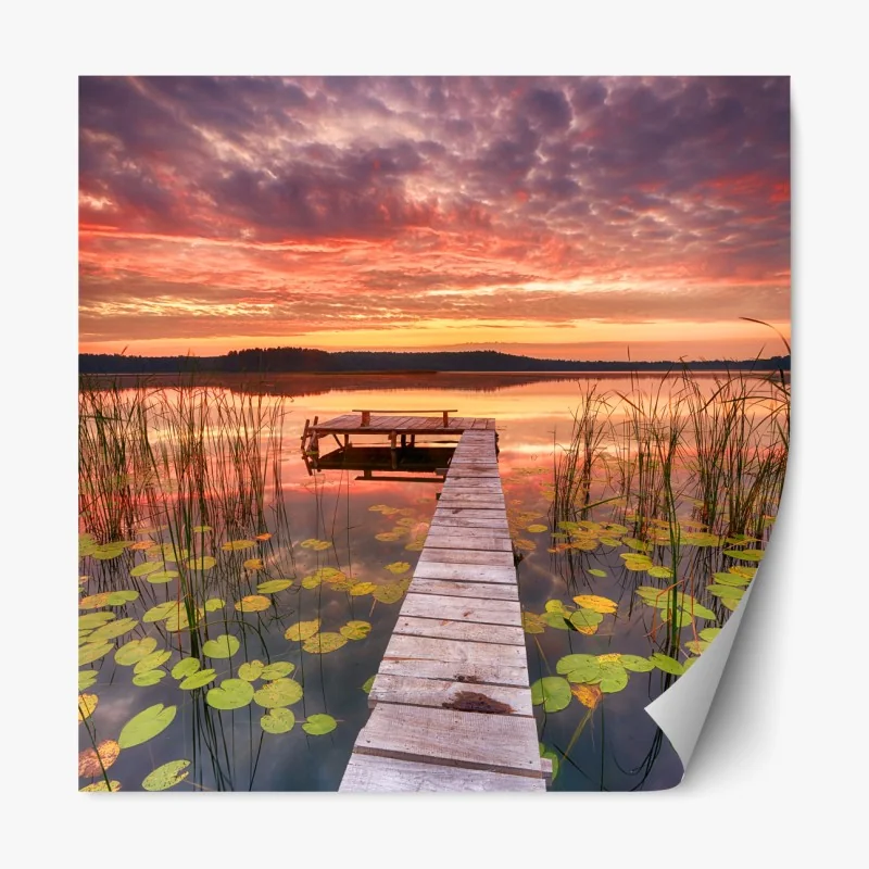 Naklejka repozycjonowalna minimalistyczny wzór kropek – Wallissimo®