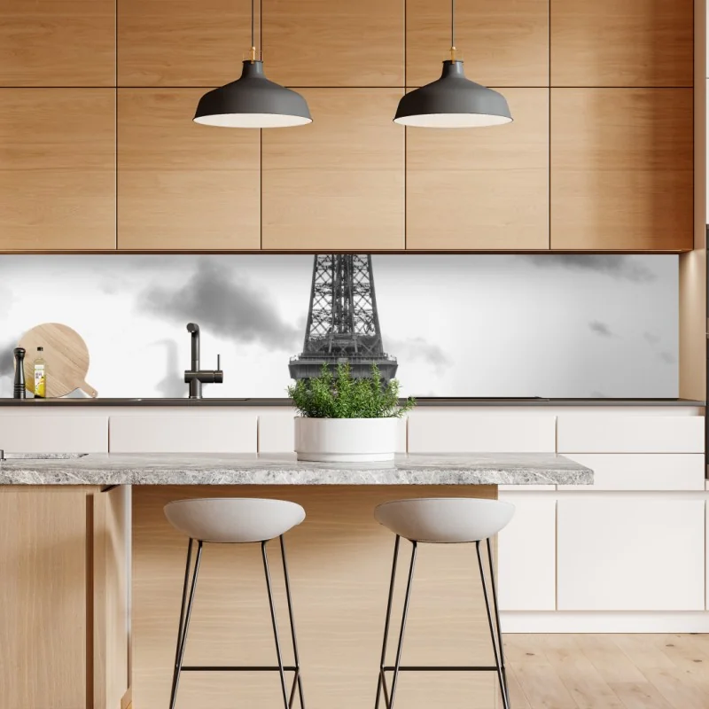 Naklejka repozycjonowalna żywy warstwowy gradient górski – Wallissimo®