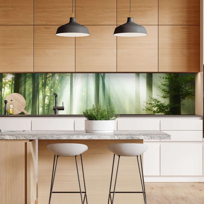 Naklejka repozycjonowalna delikatne różowe anemony i niebieski motyl – Wallissimo®