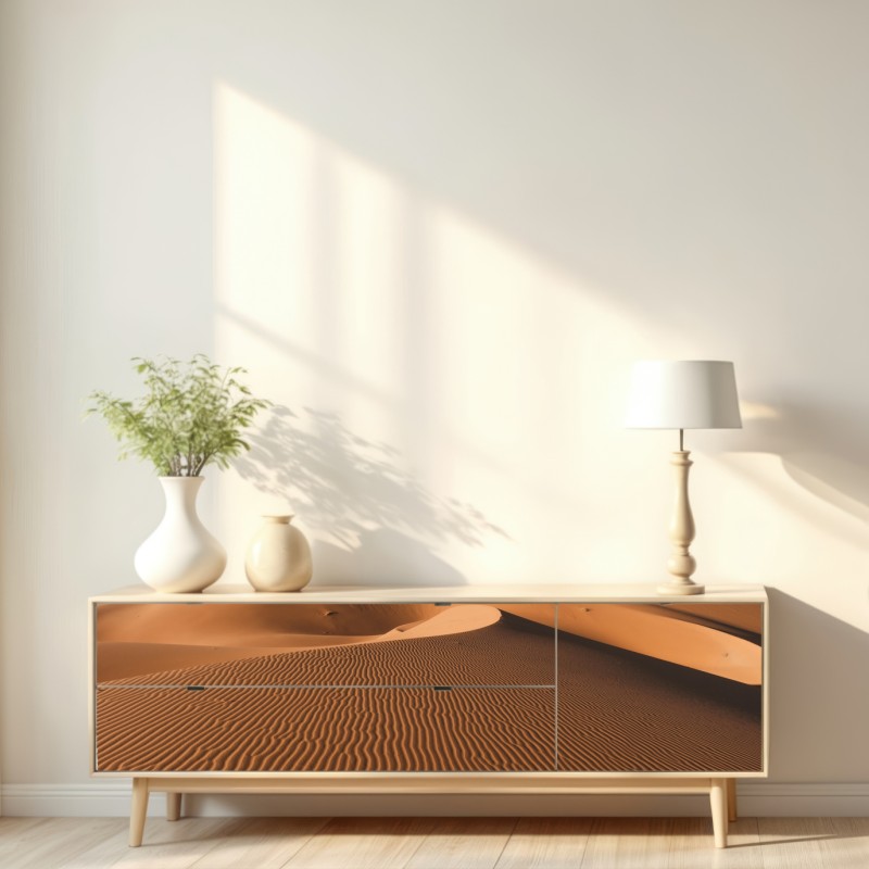 Naklejka repozycjonowalna złote wydmy pod głębokim niebem – Wallissimo® Naklejka repozycjonowalna złote wydmy pod głębokim niebem – Wallissimo®