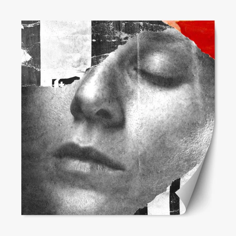 Naklejka repozycjonowalna botaniczny wzór z cytrynami – Wallissimo®