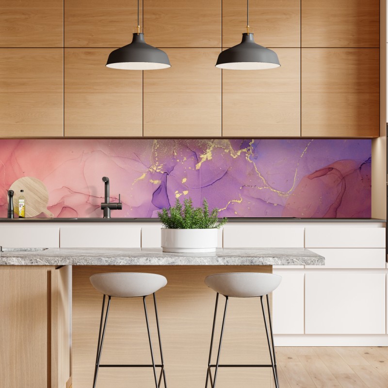 Naklejka repozycjonowalna zielona marmurowa faktura abstrakcyjna – Wallissimo®