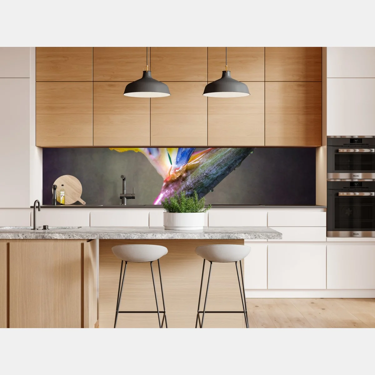 Naklejka repozycjonowalna strelicja w żywych kolorach – Wallissimo® Naklejka repozycjonowalna strelicja w żywych kolorach – Wallissimo®