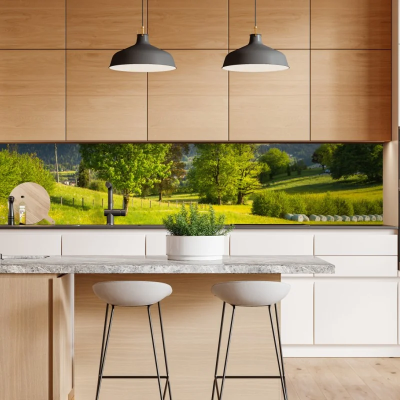 Naklejka repozycjonowalna Tower Bridge odbicie w odcieniach szarości – Wallissimo®