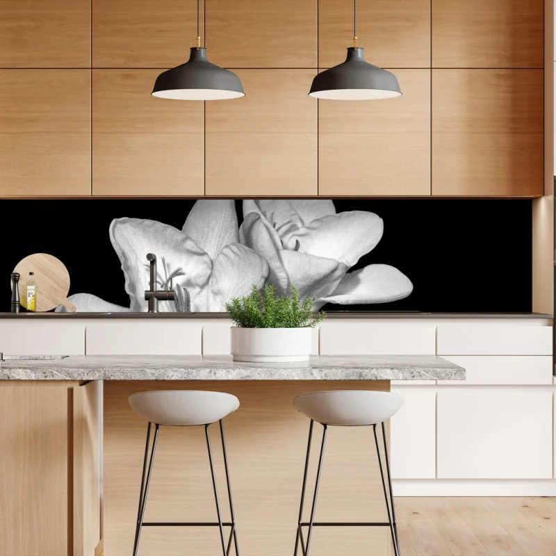 Naklejka repozycjonowalna złoty geometryczny wzór z kołami – Wallissimo®