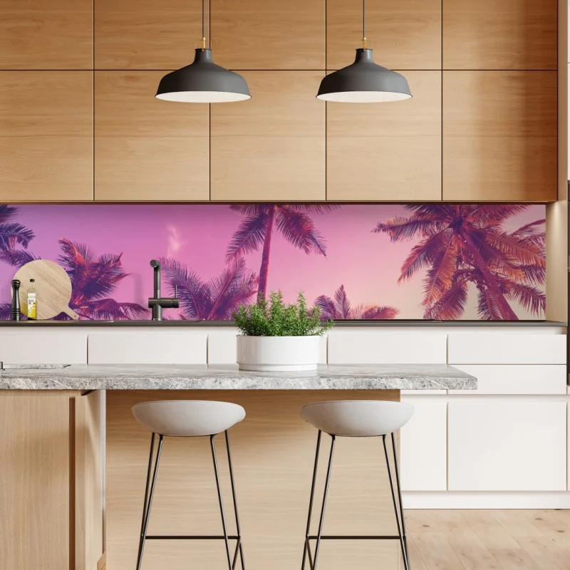 Naklejka repozycjonowalna ręcznie rysowany granatowy wzór kwiatowy na kremowym tle – Wallissimo®