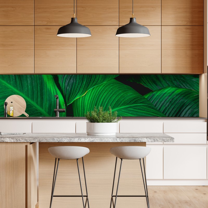 Naklejka repozycjonowalna tropikalny motyw tukanów – Wallissimo®