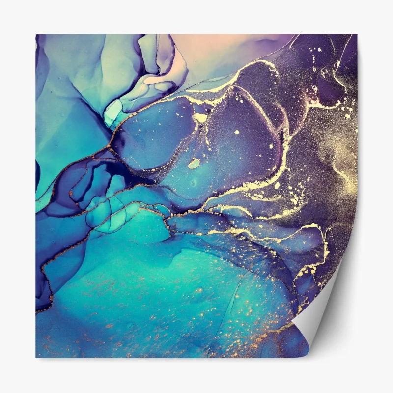 Naklejka repozycjonowalna zebra w monochromatycznych paskach – Wallissimo®