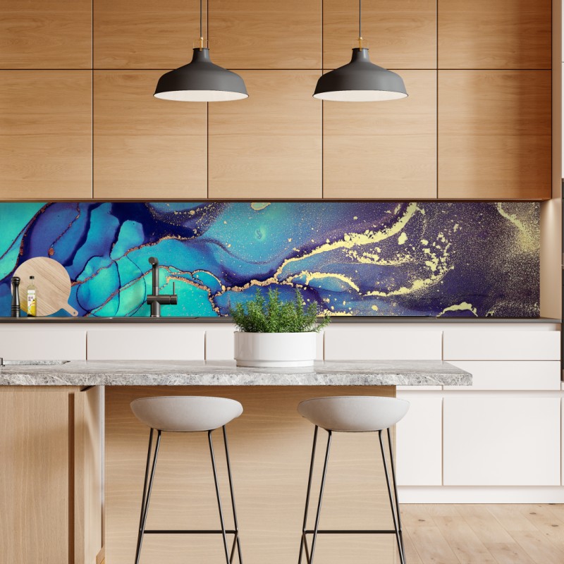 Naklejka repozycjonowalna zebra w monochromatycznych paskach – Wallissimo®