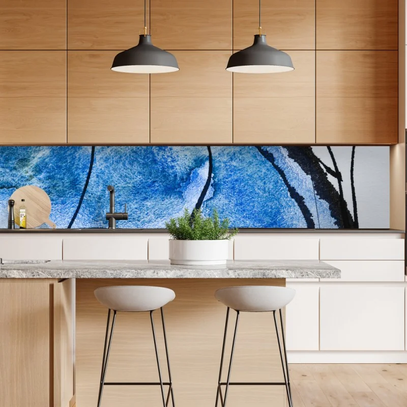 Naklejka repozycjonowalna delikatny dmuchawiec w monochromie – Wallissimo®