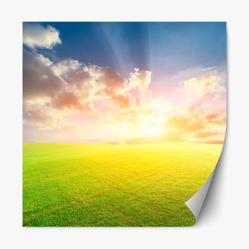 Naklejka repozycjonowalna zakrzywione betonowe schody spiralne – Wallissimo®