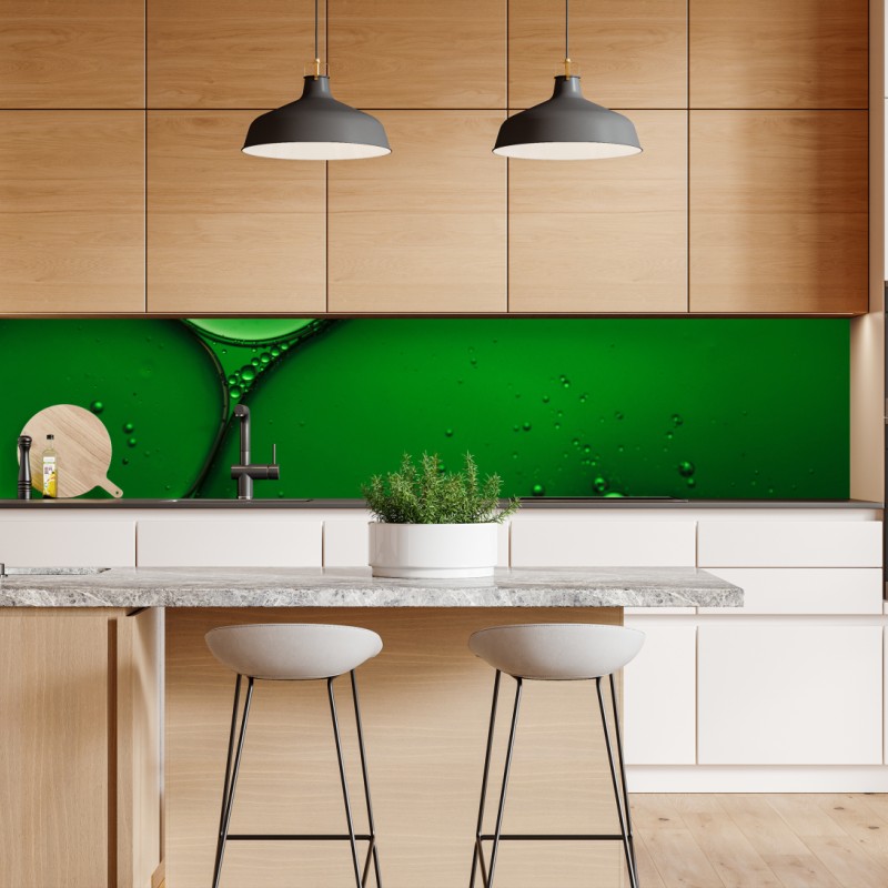 Naklejka repozycjonowalna zamarznięte jezioro o świcie z leśnym odbiciem – Wallissimo®