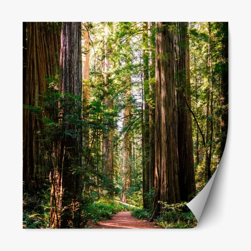 Naklejka repozycjonowalna pastelowy wzór z jaskółkami – Wallissimo®