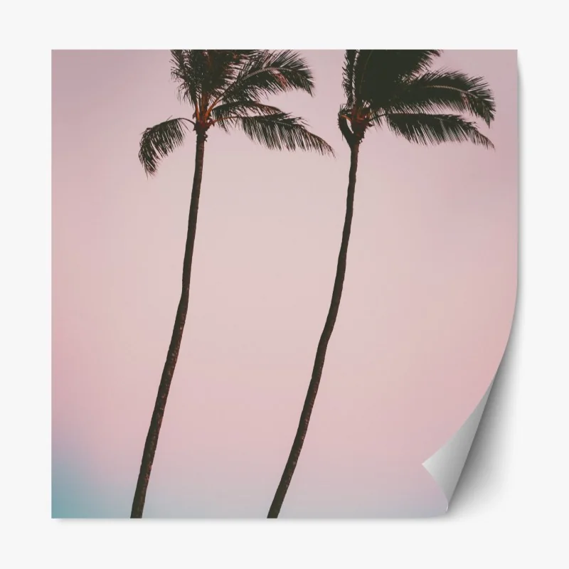 Naklejka repozycjonowalna wesoły wzór lwów na czarnym tle – Wallissimo®