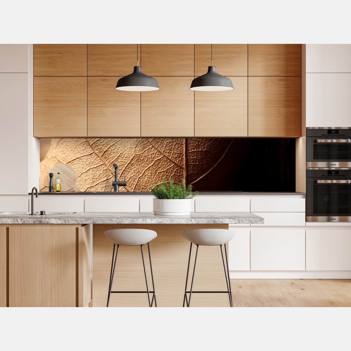 Naklejka repozycjonowalna tekstura suchego liścia w zbliżeniu – Wallissimo® Naklejka repozycjonowalna tekstura suchego liścia w zbliżeniu – Wallissimo®