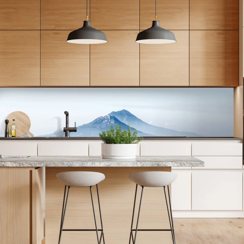 Naklejka repozycjonowalna zachód słońca nad Stambułem – Wallissimo®